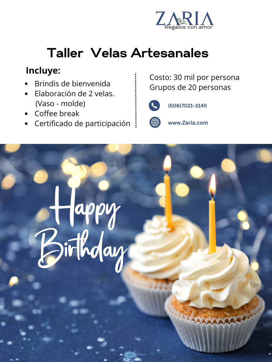Taller Happy Birthday!